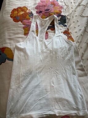 lululemon athletica White Racerback Tank
